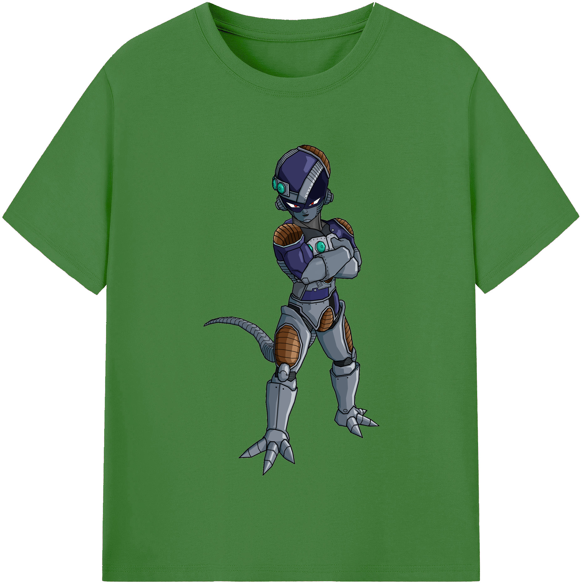 （画像用） ドラゴンボール フリーザ DRAGON BALL Frieza レディースカジュアルプリントTシャツ（綿100％）
